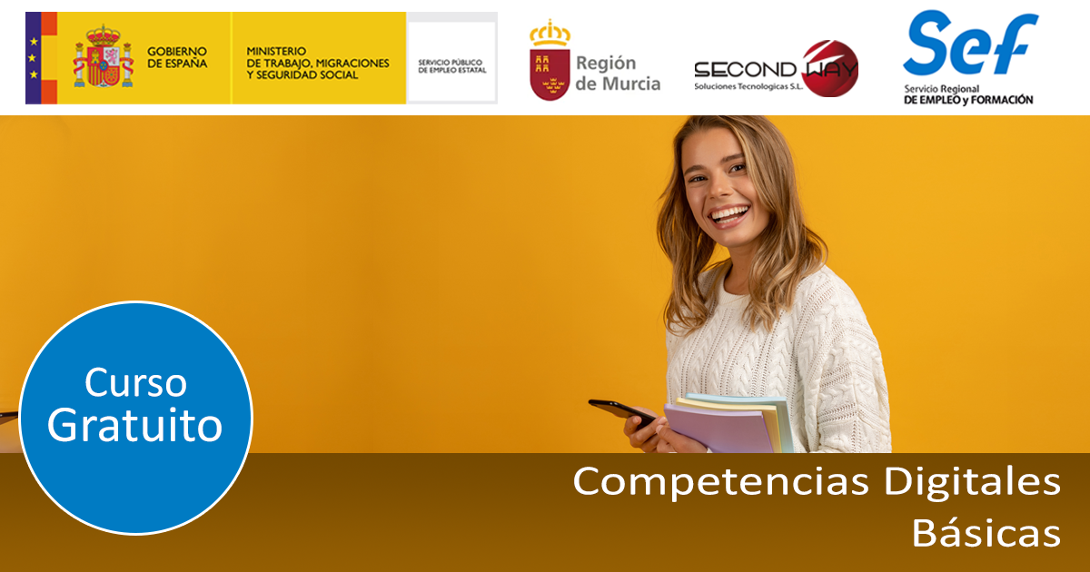 Curso gratuito en Competencias digitales Básicas (desempleados) - Murcia - Torres de Cotillas
