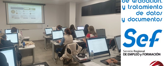 Examen del curso de Operaciones de Grabación, y tratamiento de datos y documentos - Secondwayformacion - Murcia