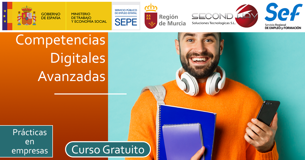 Curso de Competencias Digitales Avanzadas (Archena) Murcia - AC-2023-2539 - secondwayformacion