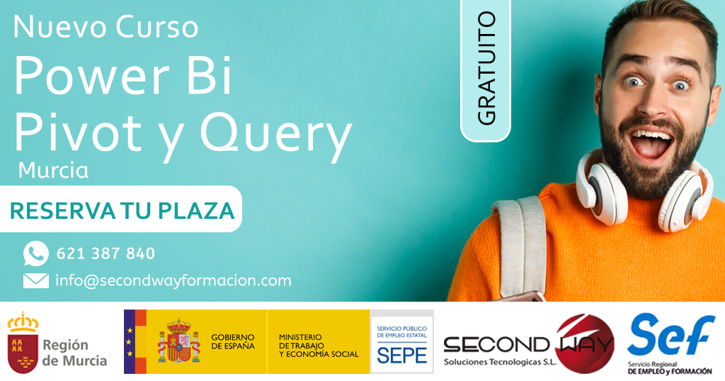 Curso de Análisis de datos con Excel, Power Query, Pivot y Power Bi - Secondwayformacion