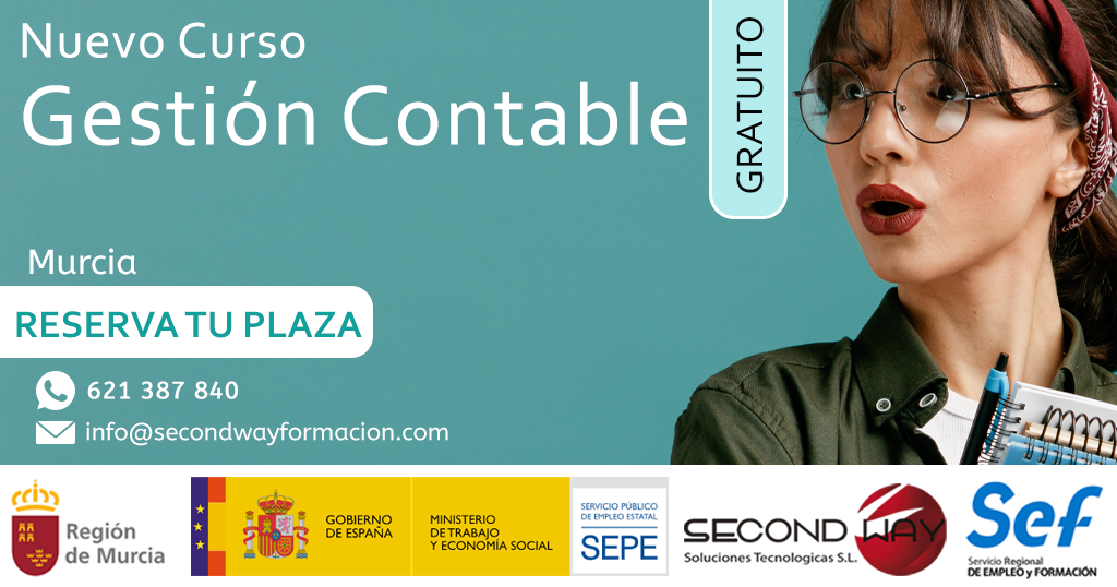 Curso de Gestión Contable - Secondwayformacion