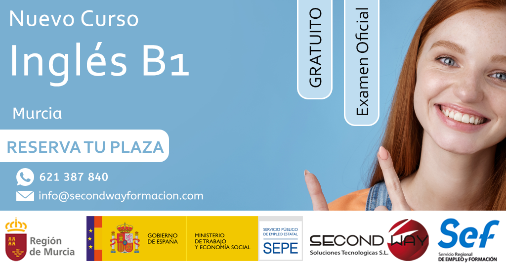 Curso de Inglés B1 - Secondwayformacion