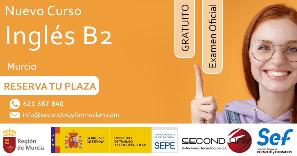 Curso de Inglés B2 - Secondwayformacion